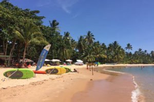 praia na vila de barra grande marau