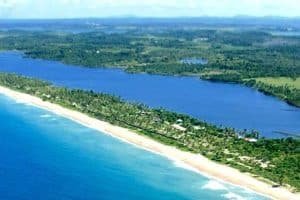 praia e lagoa do cassange