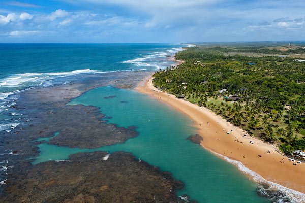 praia de taipu de fora marau piscinas naturais