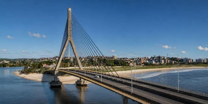 ponte ilheus saindo do Aeroporto Jorge Amado IOS